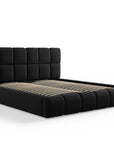 Struttura letto Bellis - nero