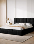 Struttura letto Bellis - nero
