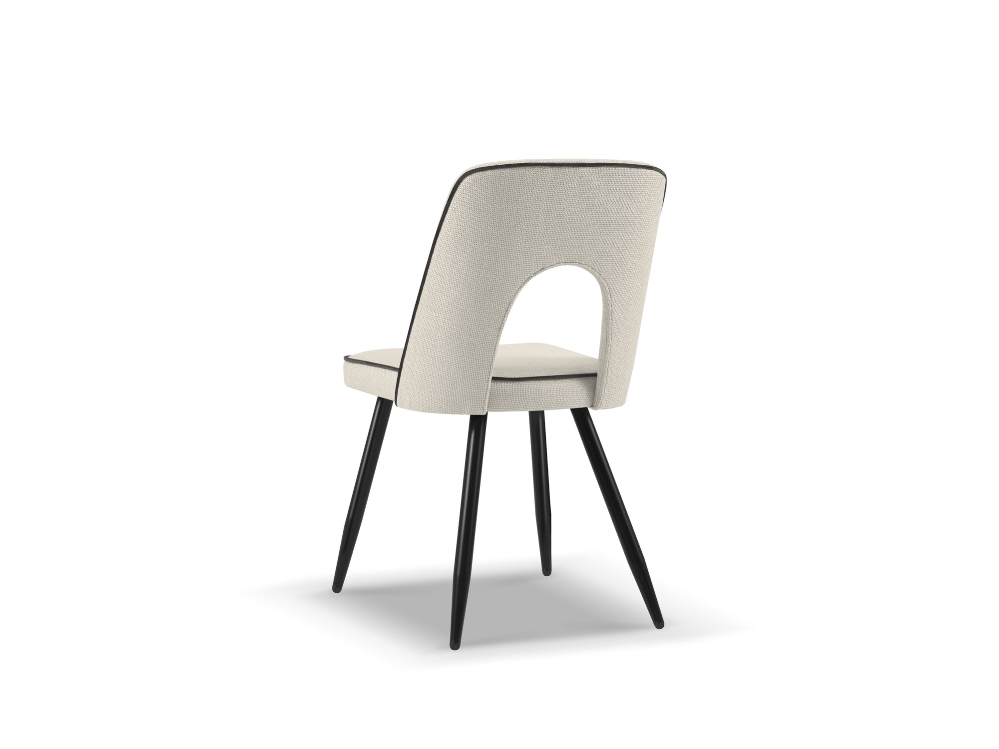 Ensemble de deux chaises Tim - beige/anthracite