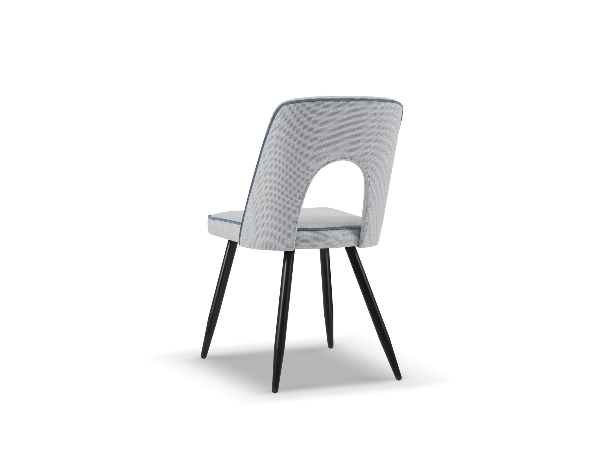Ensemble de deux chaises Tim - gris clair/gris bleu