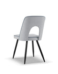 Ensemble de deux chaises Tim - gris clair/gris bleu