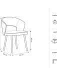 Chaises Goa - noires