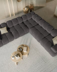 Bellis Ecksofa - dunkelgrau | 4+ Sitzer - Palissar