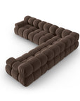 Canapé d'angle Bellis - marron | 4 places et plus