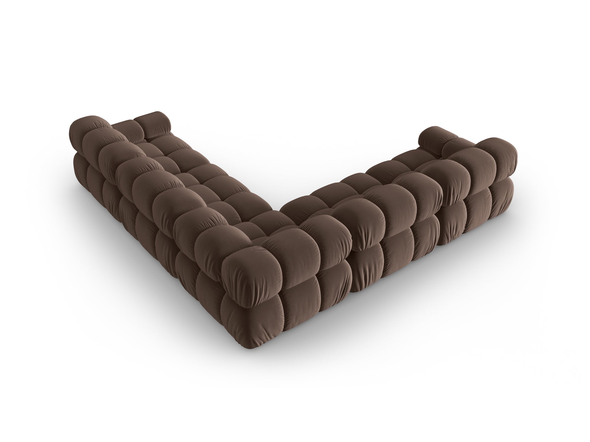 Canapé d'angle Bellis - marron | 4 places et plus