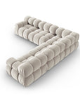 Canapé d'angle Bellis - beige clair | 4 places et plus