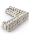 Bellis Ecksofa - hellbeige | 4+ Sitzer - Palissar