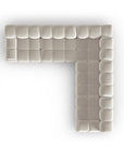 Canapé d'angle Bellis - beige clair | 4 places et plus