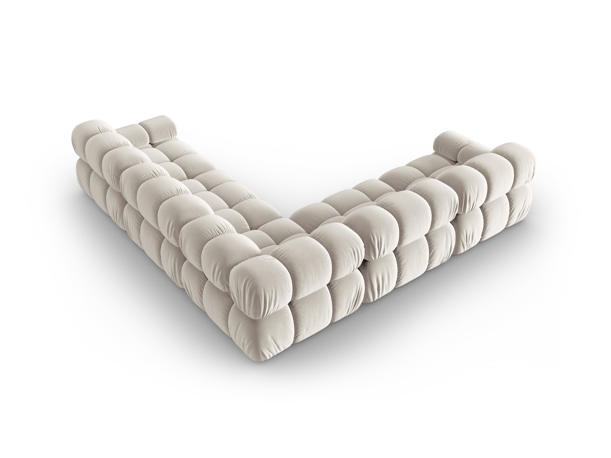 Canapé d'angle Bellis - beige clair | 4 places et plus
