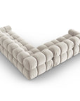 Canapé d'angle Bellis - beige clair | 4 places et plus