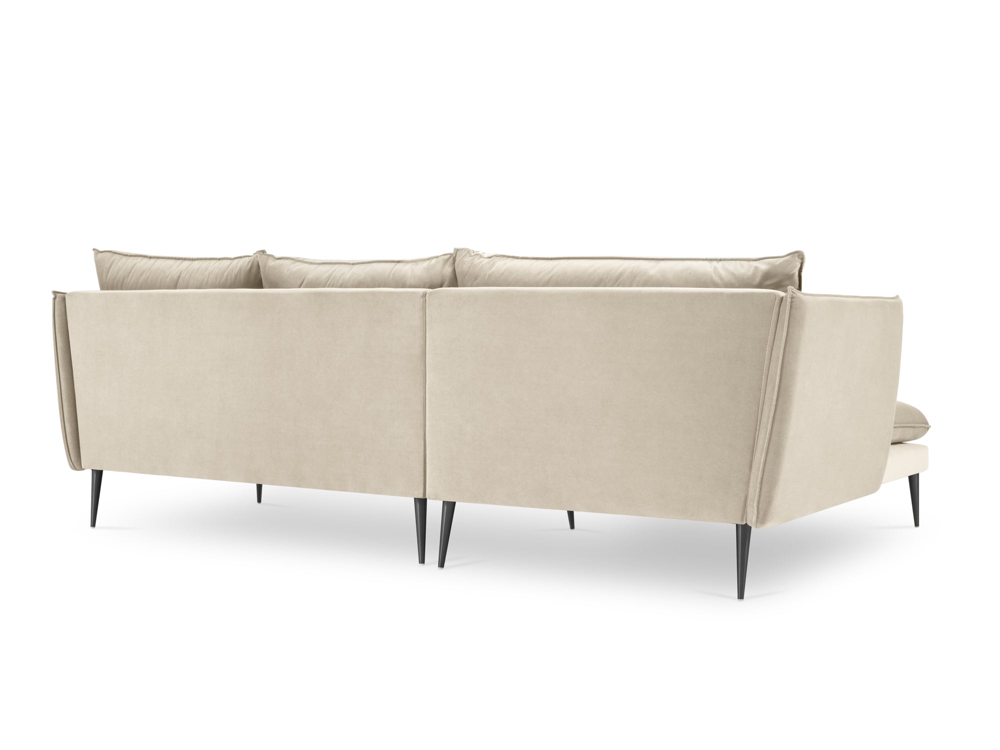 Canapé en L Agate gauche - beige clair | Canapé 4 places et plus