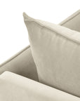Canapé en L Agate gauche - beige clair | Canapé 4 places et plus