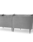 Agate L - Sofa linke - hellgrau | 4+ Sitzer Sofa - Palissar