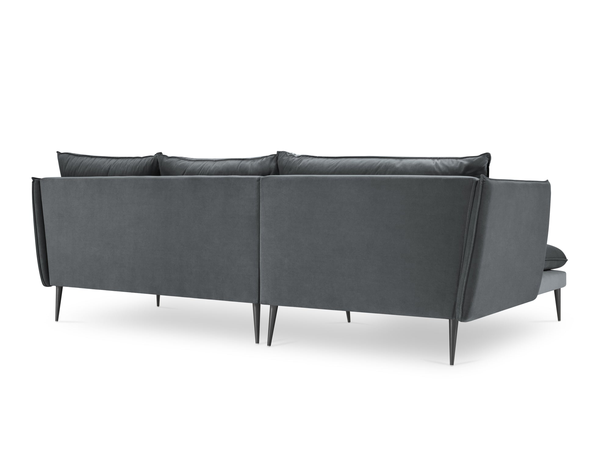 Canapé en L Agate, gauche - gris foncé | Canapé 4 places et plus