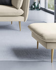 Pouf Agata - beige chiaro