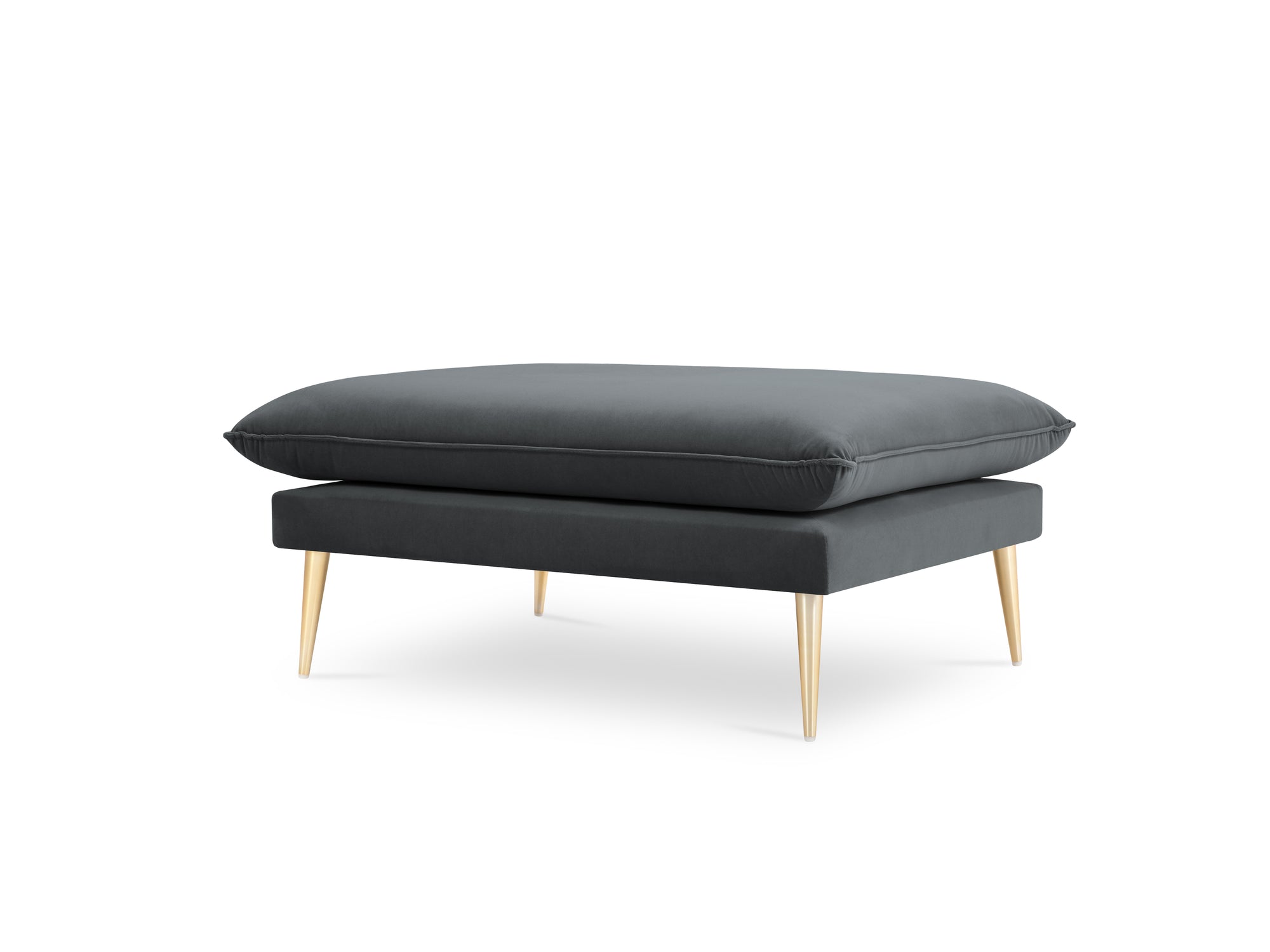 Pouf Agate - gris foncé
