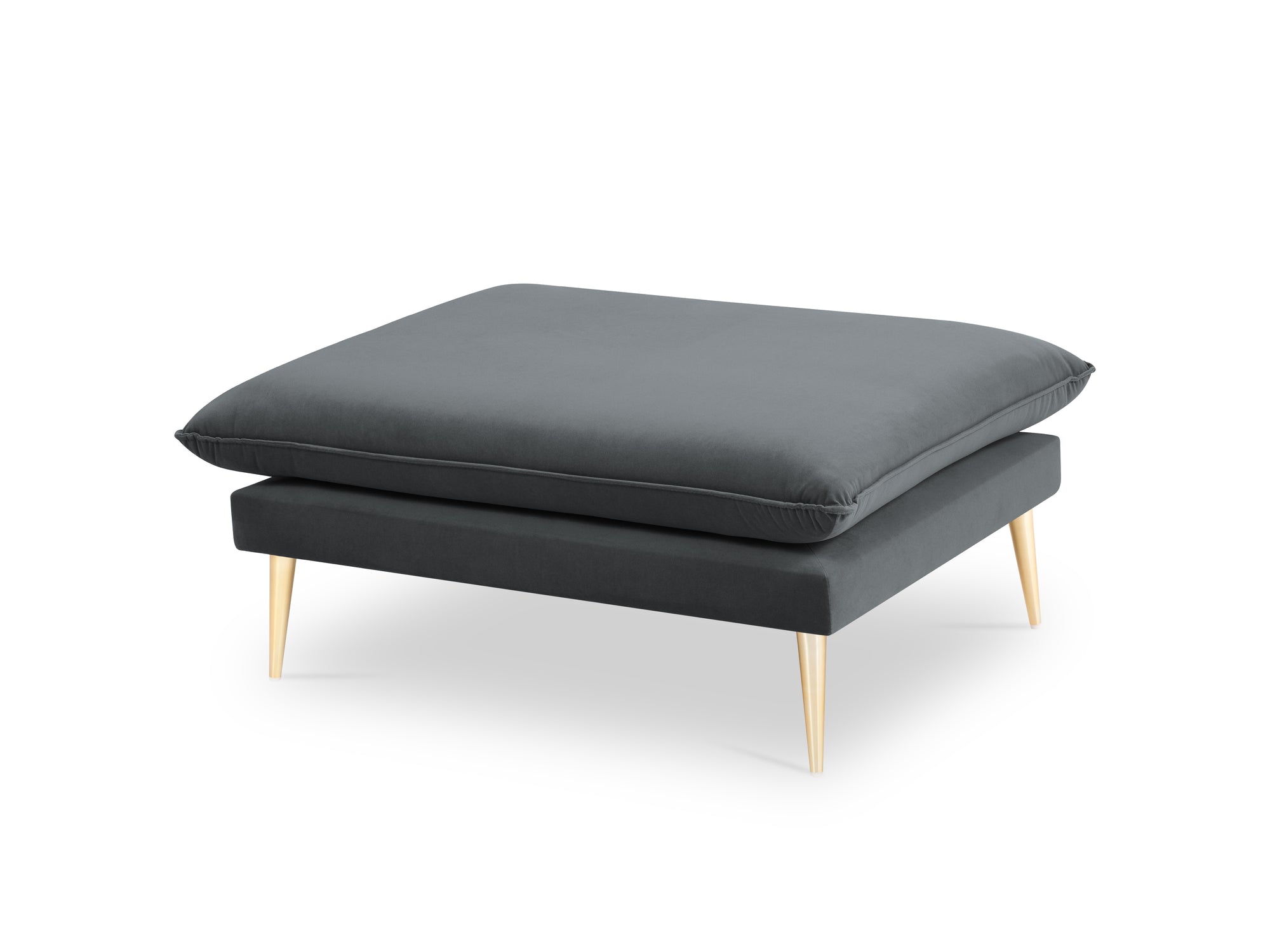 Pouf Agate - gris foncé