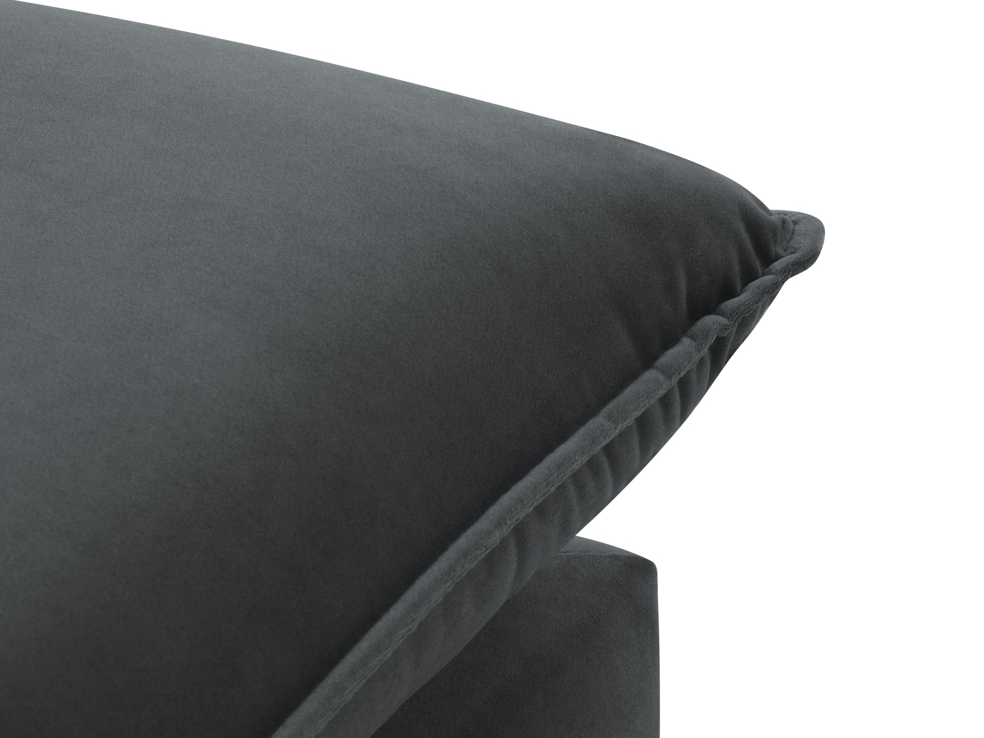 Pouf Agate - gris foncé
