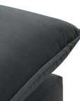 Pouf Agate - gris foncé