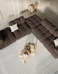 Pouf Bellis - marron