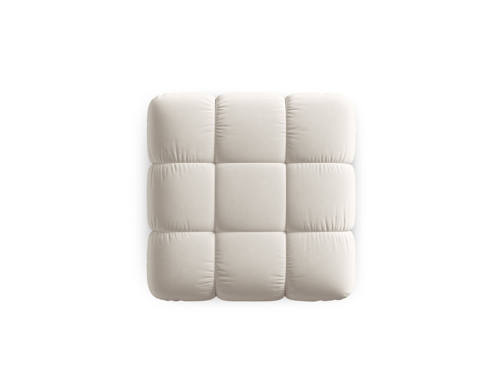 Pouf Bellis - beige clair