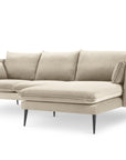Agate L - Sofa rechts - hellbeige | 4+ Sitzer Sofa - Palissar
