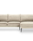 Agate L - Sofa rechts - hellbeige | 4+ Sitzer Sofa - Palissar