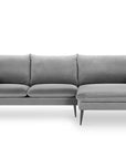 Agate L - Sofa rechts - hellgrau | 4+ Sitzer Sofa - Palissar