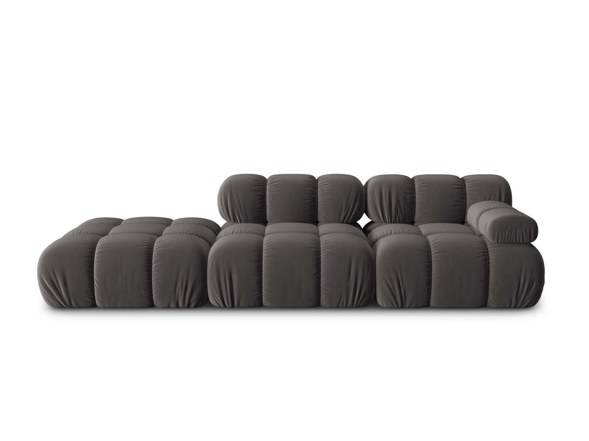 Canapé Bellis 4+ places - gris foncé