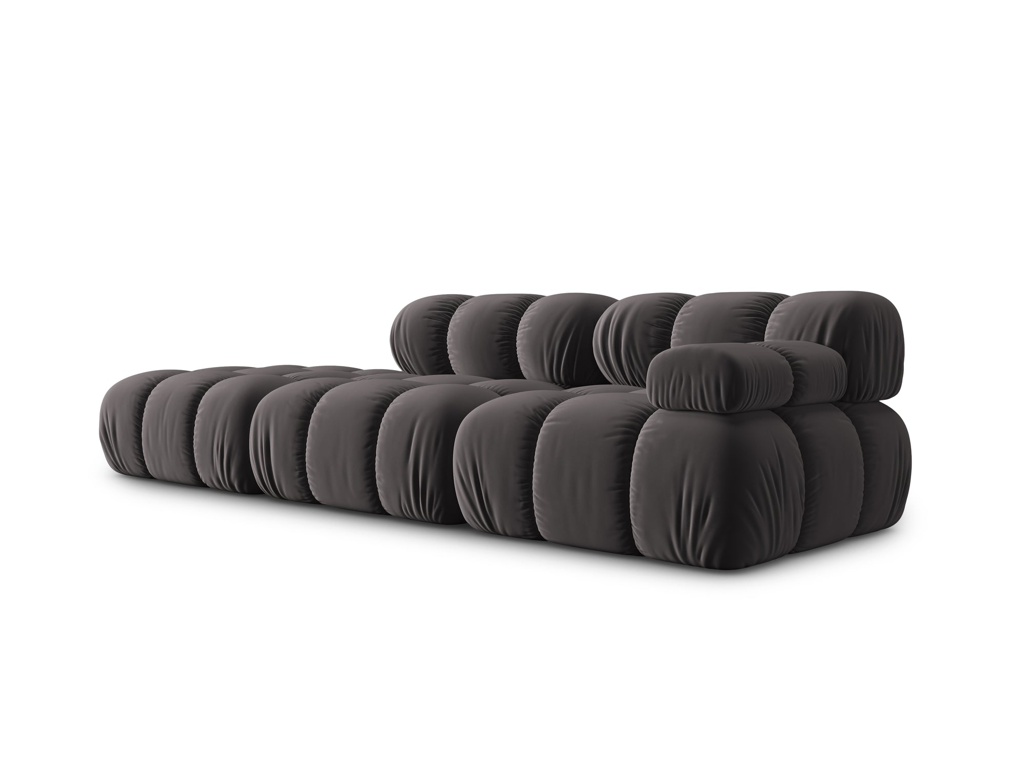 Canapé Bellis 4+ places - gris foncé