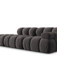 Canapé Bellis 4+ places - gris foncé