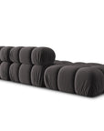 Canapé Bellis 4+ places - gris foncé
