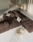 Bellis 4+ seater sofa - braun - Palissar