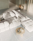 Bellis 4+ seater sofa - hellbeige - Palissar