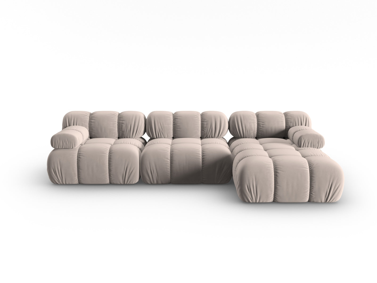 Canapé Bellis en L droit - beige | Canapé 4 places et plus