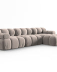Canapé Bellis en L droit - beige | Canapé 4 places et plus