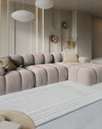 Canapé Bellis en L droit - beige | Canapé 4 places et plus