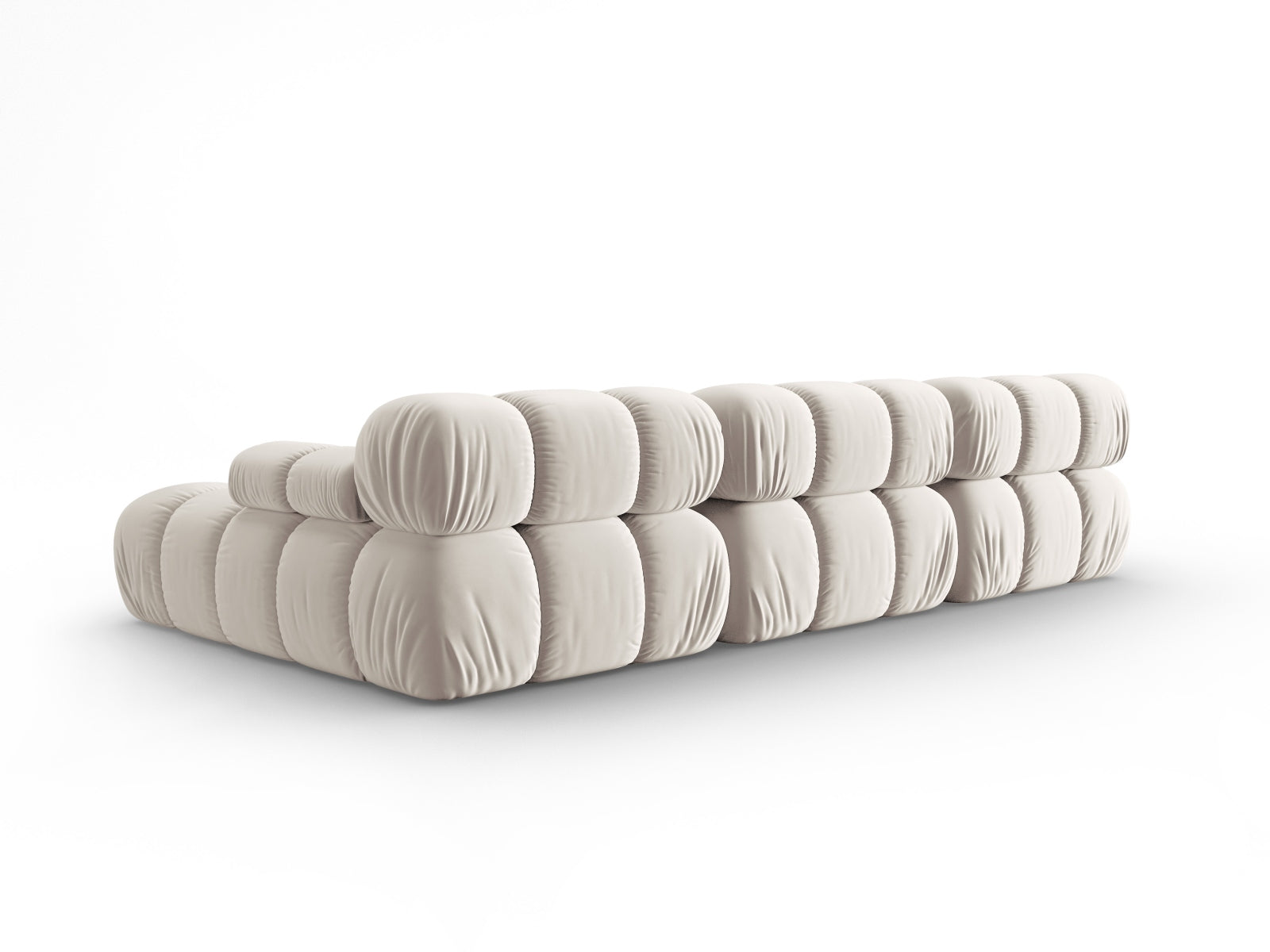 Canapé Bellis en L droit - beige clair | Canapé 4 places et plus