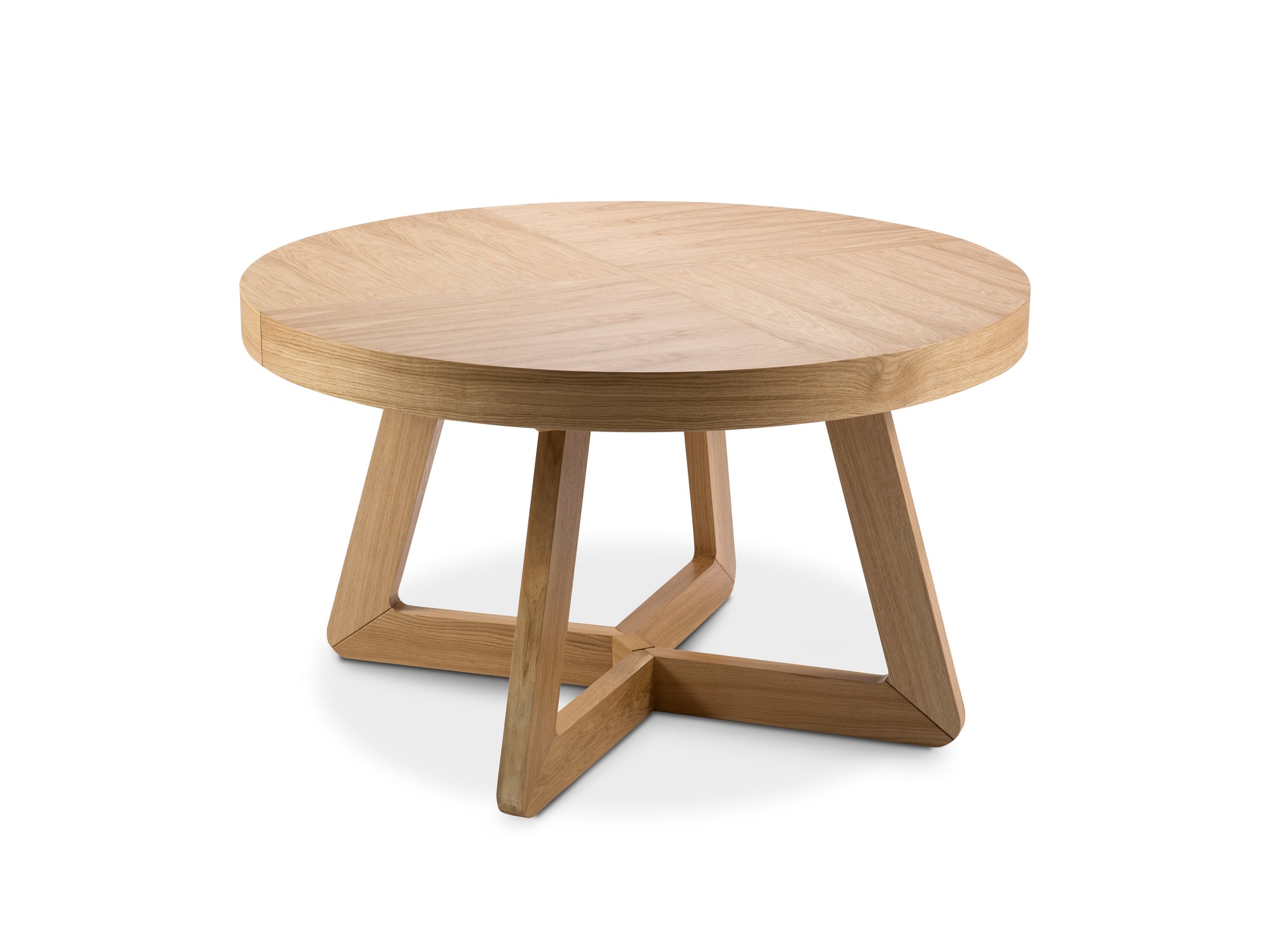 Table à manger Dustin - Bois/Chêne naturel