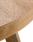 Table à manger Dustin - Bois/Chêne naturel