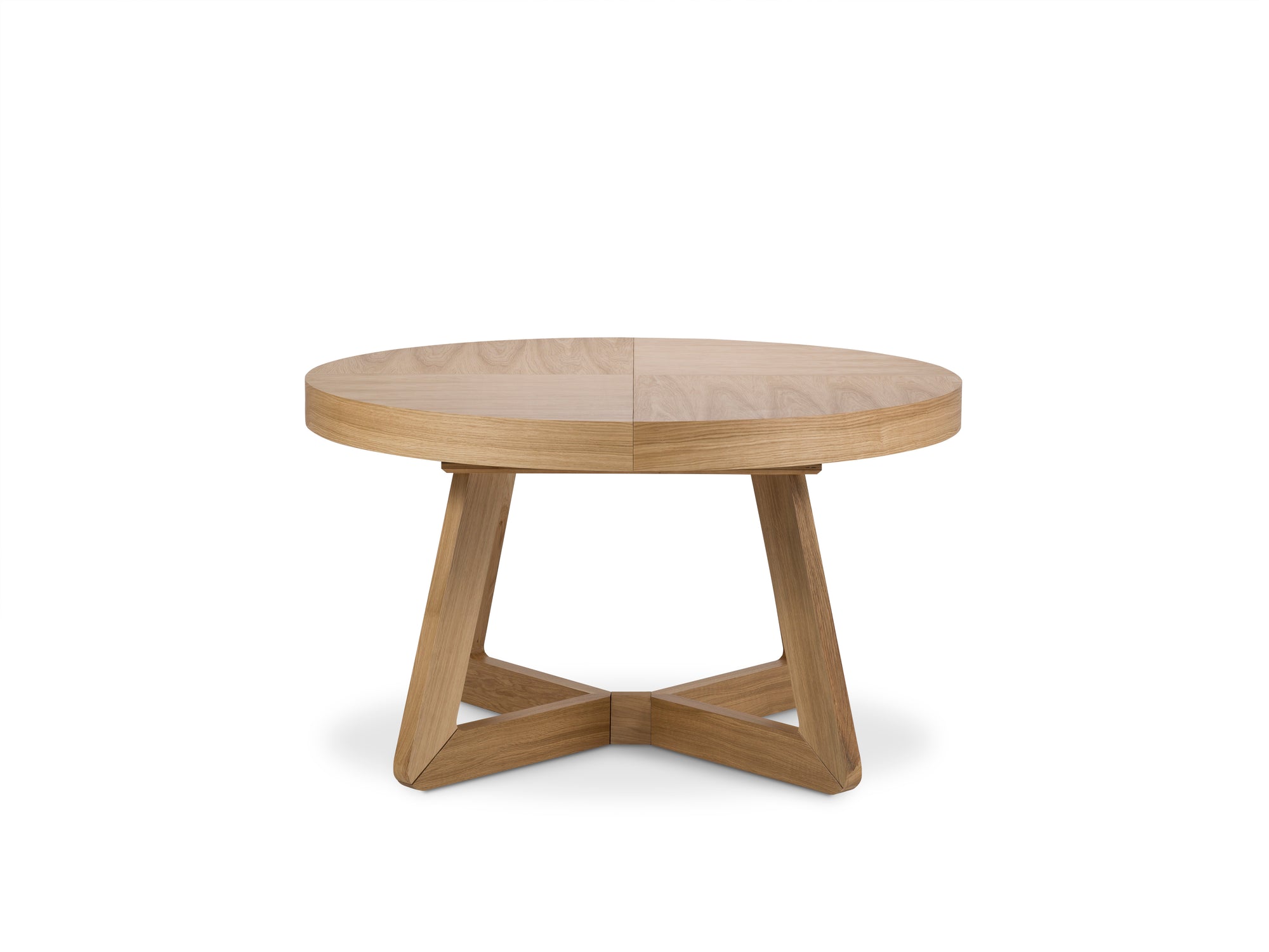 Table à manger Dustin - Bois/Chêne naturel