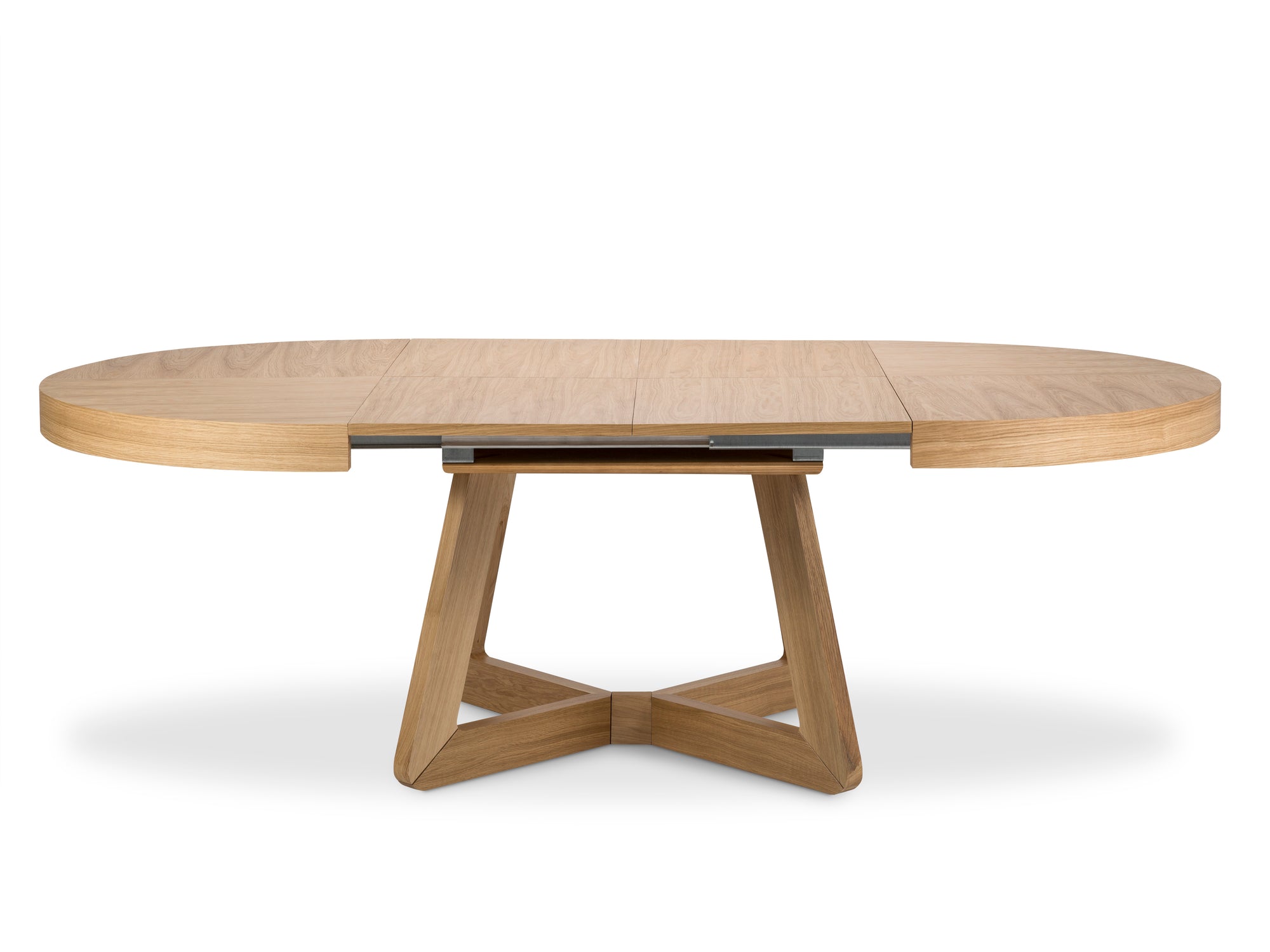 Table à manger Dustin - Bois/Chêne naturel