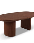 Table à manger Nido - Bois/Chêne foncé
