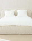 Murada Bettgestelle - hellbeige