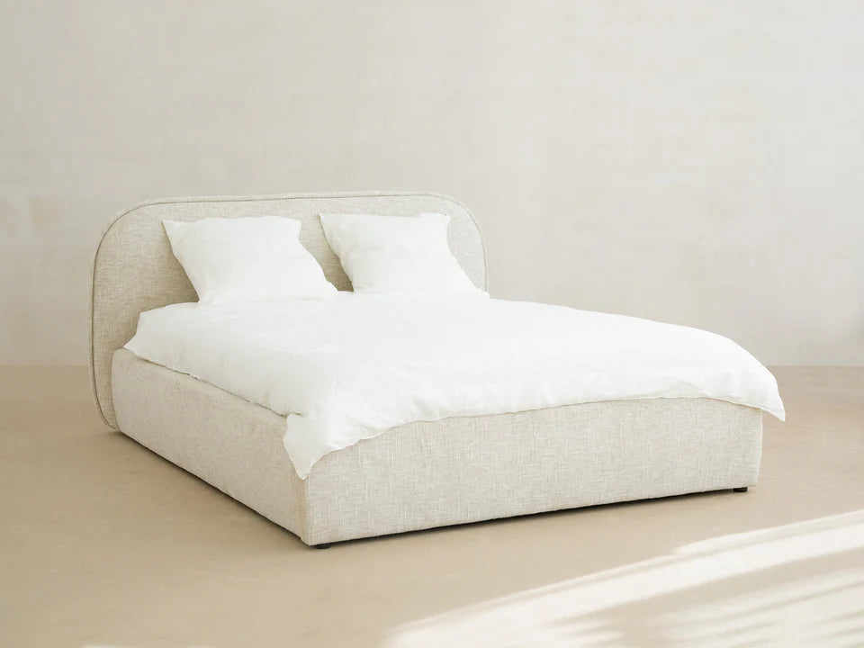 Murada Bettgestelle - hellbeige