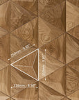 Palissar® Signature 3D - Paneel | Pyramid by Form at Wood - Palissar
