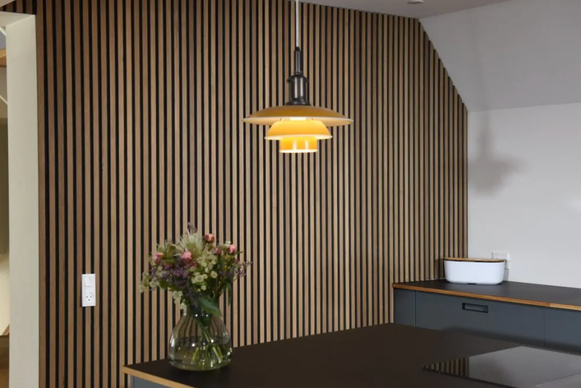 Akustikpaneele Palissar® Standard | 244x52 cm - Oiled Oak