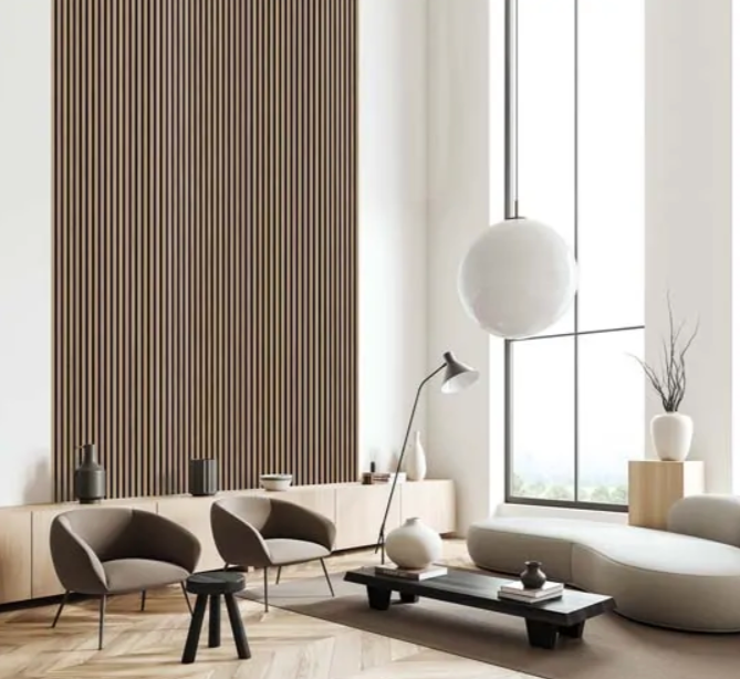Pannelli acustici Palissar® Premium | 244x60 cm - Noce