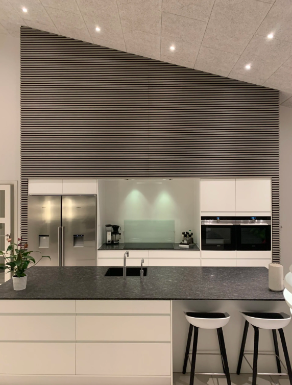 Akustikpaneele Palissar ® Basic | 244x52 cm - Ash