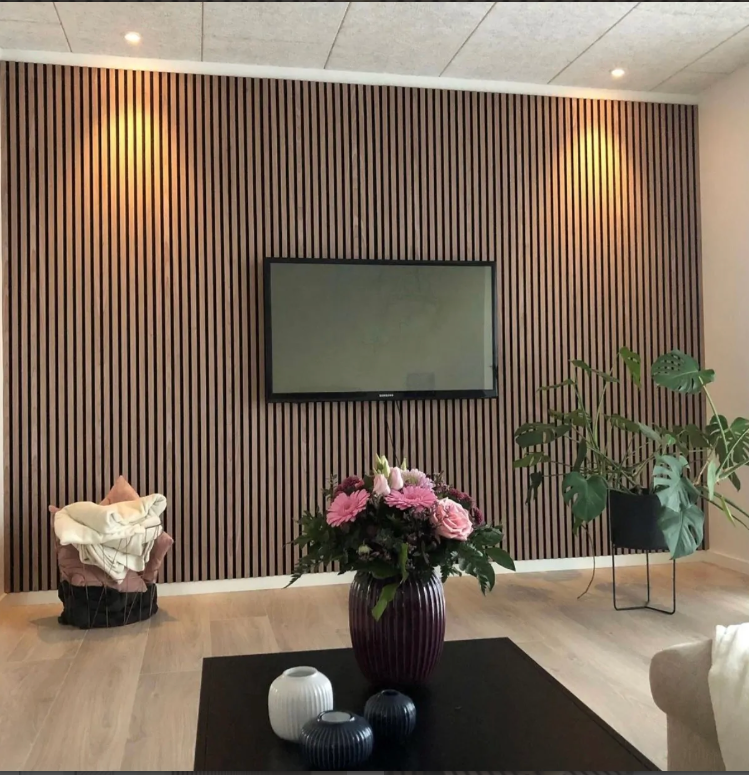 Pannelli acustici Palissar® Premium | 244x60 cm - Noce